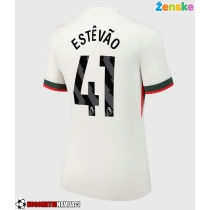 Ženske Nogometnih dresov Chelsea Estevao Willian #41 Gostujoči 2025-26 Kratki rokavi